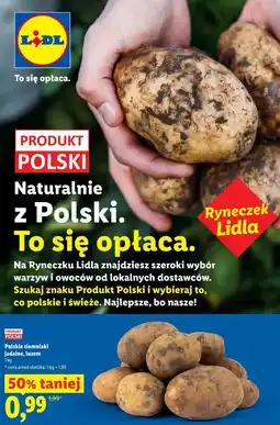 Lidl Polskie ziemniaki jadalne, luzem oferta