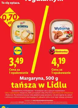 Lidl Margaryna Wyśmienita oferta