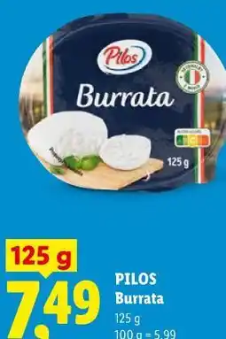 Lidl Pilos Burrata oferta
