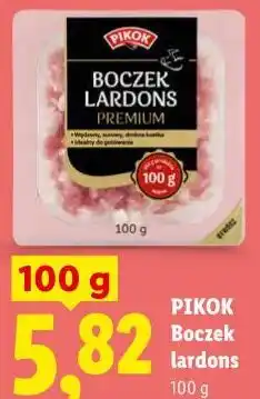Lidl PIKOK Boczek lardons oferta