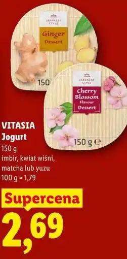 Lidl Jogurt VITASIA oferta