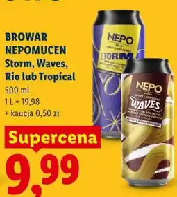 Lidl BROWAR NEPOMUCEN Storm, Waves, Rio lub Tropical oferta
