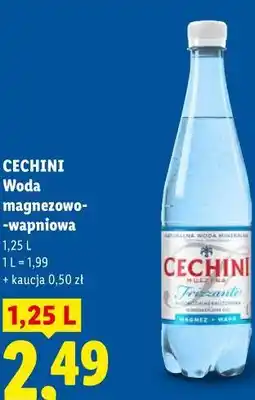 Lidl CECHINI Woda magnezowo-wapniowa oferta