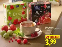 Lidl LORD NELSON Duo, herbatka w piramidkach oferta
