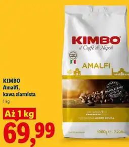 Lidl KIMBO Amalfi, kawa ziarnista oferta