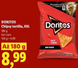 Lidl Chipsy tortilla, XXL DORITOS oferta