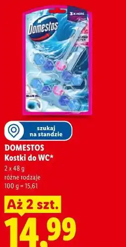Lidl Kostki do WC DOMESTOS oferta