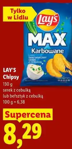 Lidl Chipsy LAY'S oferta
