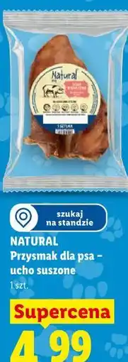 Lidl Przysmak dla psa - ucho suszone oferta