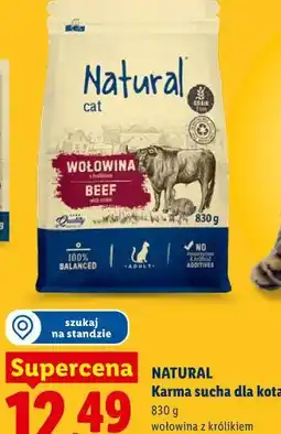 Lidl Karma sucha dla kota oferta