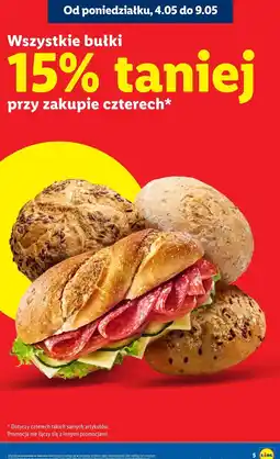 Lidl Wszystkie bułki oferta