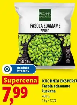 Lidl KUCHNIA EKSPERTA Fasola edamame łuskana oferta