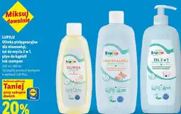 Lidl Oliwka pielęgnacyjna dla niemowląt, żel do mycia 2 w 1, płyn do kąpieli lub szampon LUPILU oferta