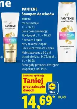 Lidl PANTENE Szampon do włosów oferta
