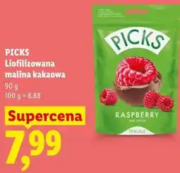 Lidl PICKS Liofilizowana malina kakaowa oferta