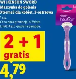 Lidl WILKINSON SWORD Maszynka do golenia Xtreme3 dla kobiet, 3-ostrzowa oferta