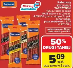Carrefour Market Kabanosy EXCLUSIVE TARCZYŃSKI oferta