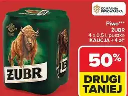 Carrefour Market Piwo ŻUBR oferta
