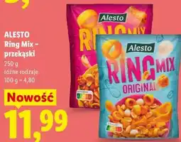 Lidl ALESTO Ring Mix - przekąski oferta