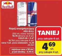 Carrefour Market Napój energetyzujący RED BULL oferta