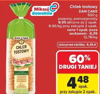 Carrefour Market Chleb tostowy DAN CAKE oferta