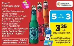 Carrefour Market Piwo CAPTAIN JACK oferta