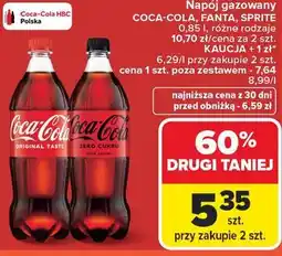 Carrefour Market Napój gazowany COCA-COLA, FANTA, SPRITE oferta