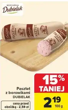Carrefour Market Pasztet z borowikami DUBIELAK oferta