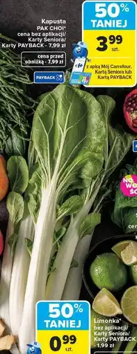 Carrefour Market Kapusta PAK CHOI oferta