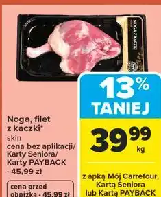 Carrefour Market Noga, filet z kaczki oferta
