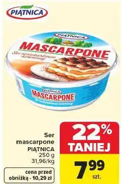 Carrefour Market Ser mascarpone PIĄTNICA oferta