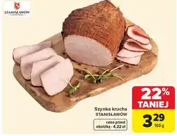 Carrefour Market Szynka krucha STANISŁAWÓW oferta