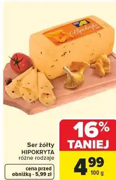 Carrefour Market Ser żółty HIPOKRYTA oferta