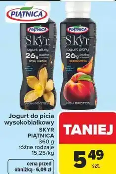Carrefour Market Jogurt do picia wysokobiałkowy SKYR PIĄTNICA oferta