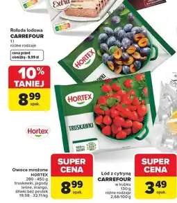 Carrefour Market Owoce mrożone HORTEX oferta
