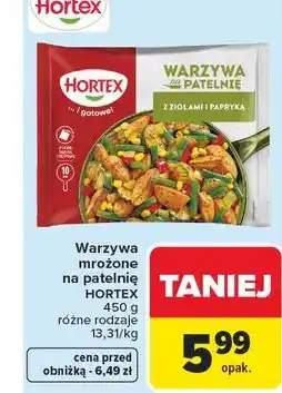 Carrefour Market Warzywa mrożone na patelnię HORTEX oferta