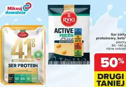 Carrefour Market Ser żółty proteinowy, keto* plastry oferta