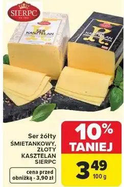 Carrefour Market Ser żółty ŚMIETANKOWY, ZŁOTY KASZTELAN oferta