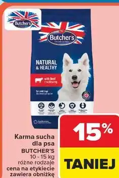Carrefour Market Karma sucha dla psa BUTCHER'S oferta