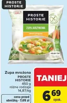 Carrefour Market Zupa mrożona PROSTE HISTORIE oferta