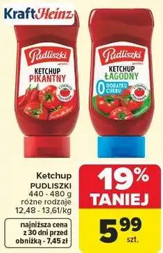 Carrefour Market Ketchup PUDLISZKI oferta