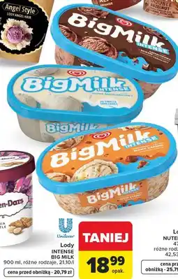 Carrefour Market Lody INTENSE BIG MILK oferta