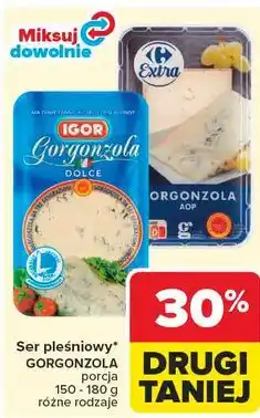 Carrefour Market Ser pleśniowy GORGONZOLA oferta