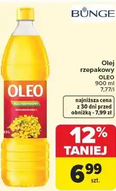 Carrefour Market Olej rzepakowy OLEO oferta