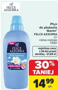 Carrefour Market Płyn do płukania tkanin FELCE AZZURRA oferta
