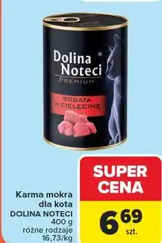 Carrefour Market Karma mokra dla kota DOLINA NOTECI oferta