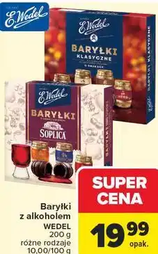 Carrefour Market Baryłki z alkoholem WEDEL oferta