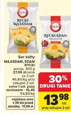Carrefour Market Ser żółty MAASDAM, EDAM oferta