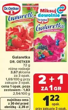 Carrefour Market Galaretka DR. OETKER oferta