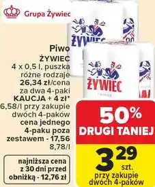 Carrefour Market Piwo ŻYWIEC oferta